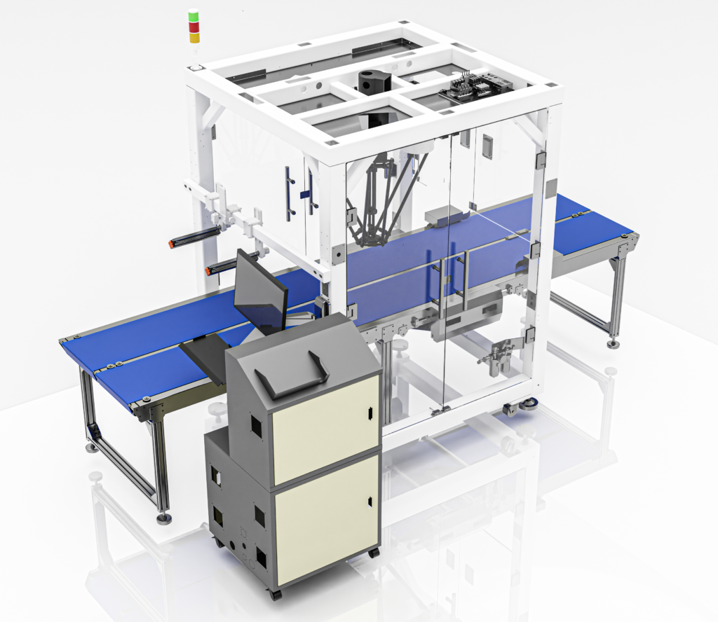 Visual Intelligent Sorting Stacked Material Intelligent High-Speed Sorting Line – yjsaitech.com